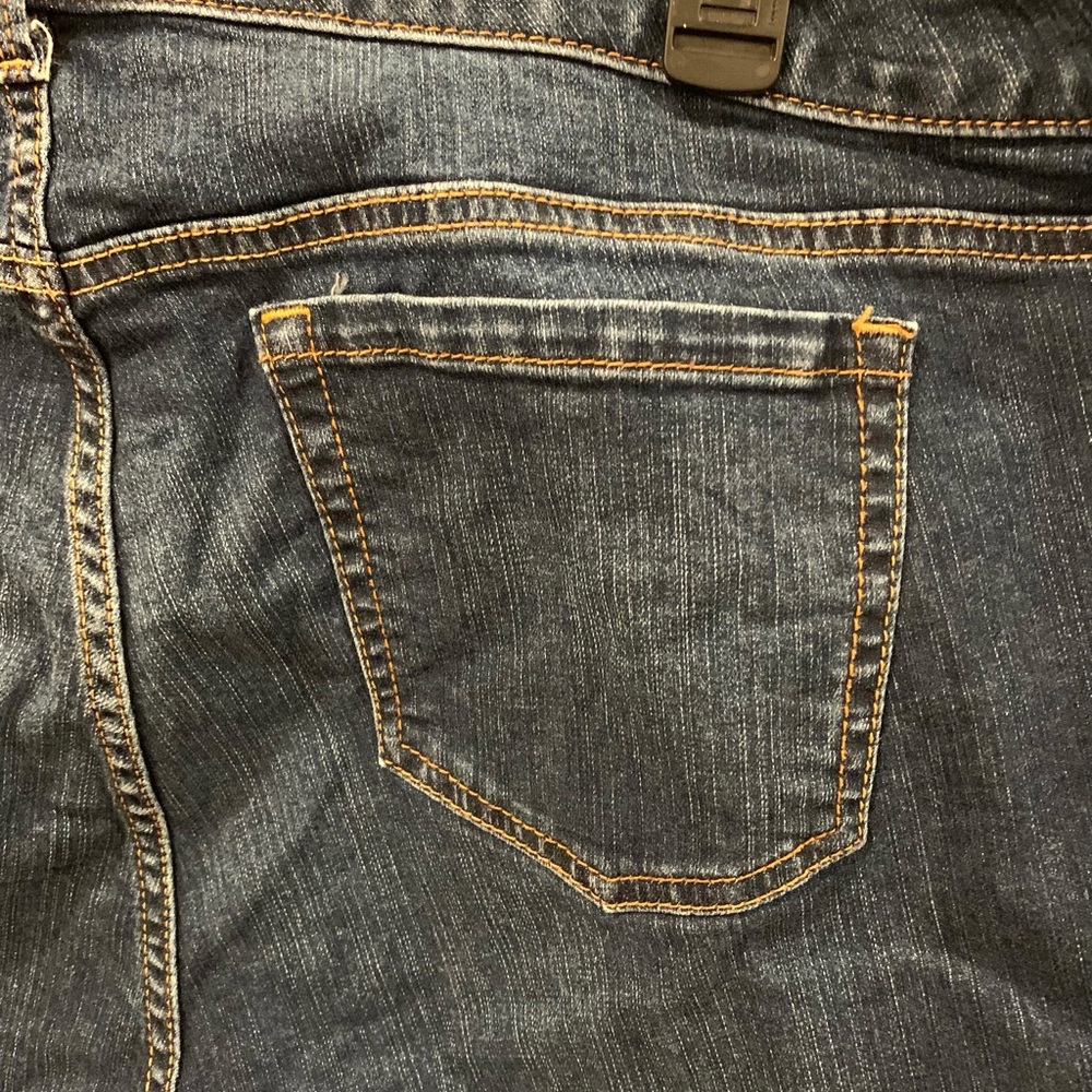 TORRID BOYFRIEND STRAIGHT VINTAGE STRETCH MID RISE JEANS 20R DARK WASH RETRO Y2K - Picture 7 of 15